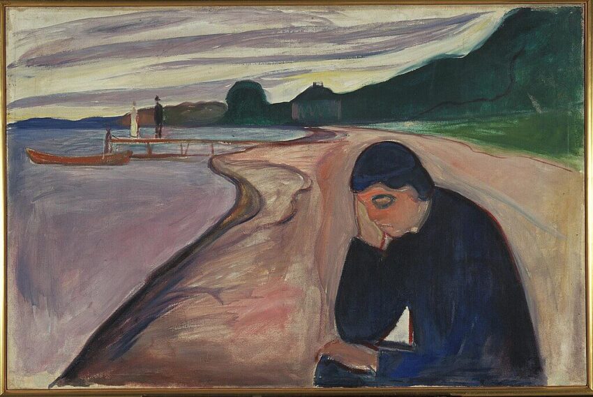 Edvard Munch Melancholy