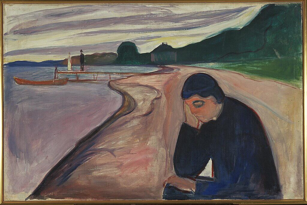 Edvard Munch Melancholy