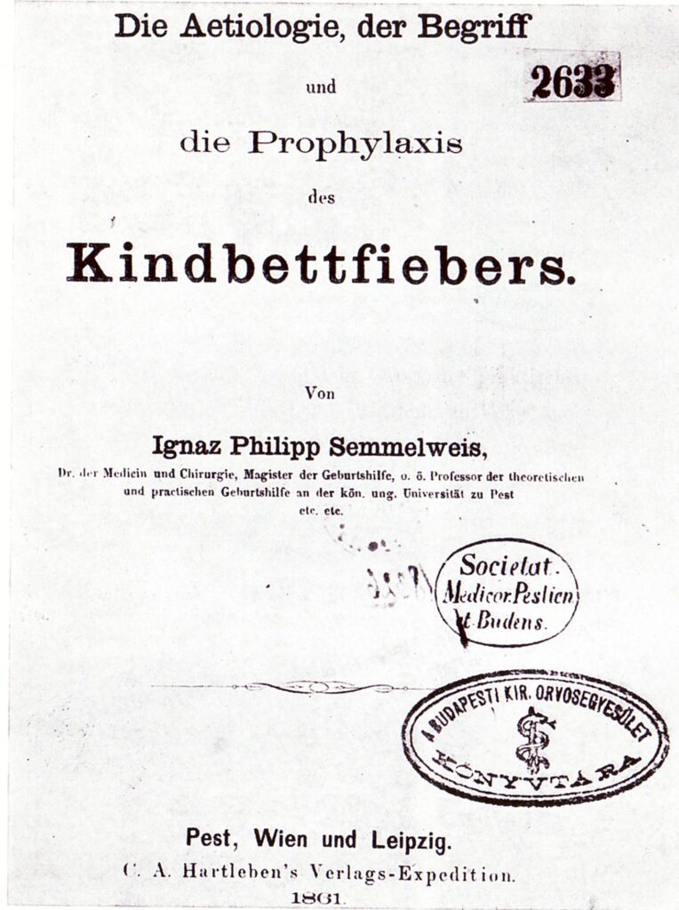 Ignaz Semmelweis' work on puerperal fever